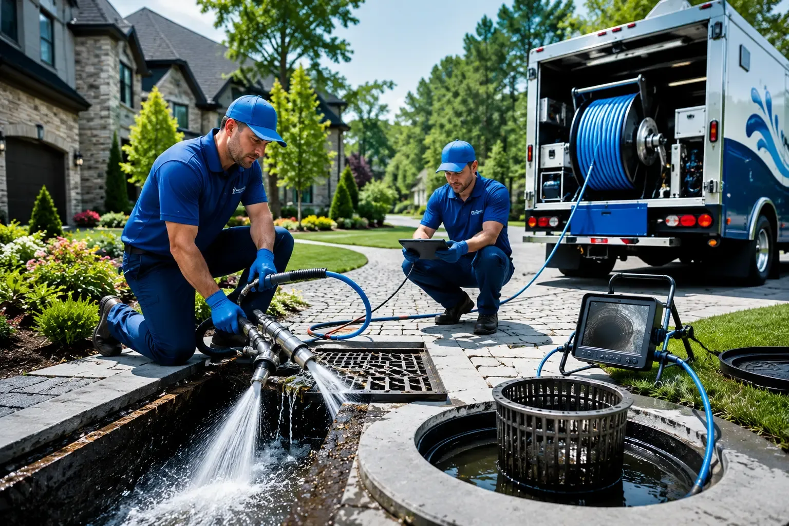 Local outdoor drain cleaning professionals in San Mateo, FL